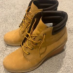 Timberland wedge boots